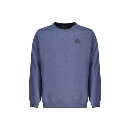 North Sails Maglione Bambino Blu Girocollo Lana Cachemire Logo Maglie unisex - foto prodotto