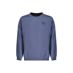 North Sails Maglione Bambino Blu Girocollo Lana Cachemire Logo