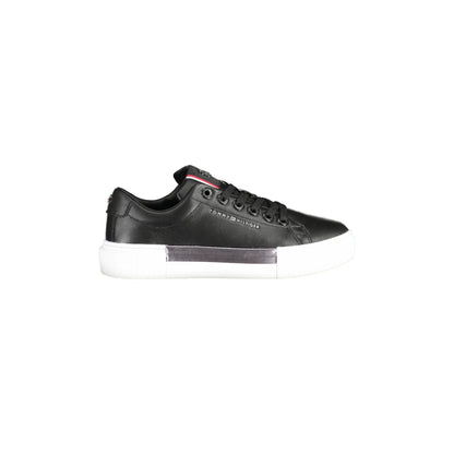Tommy Hilfiger Sneakers Donna Nere Stampa Logo Nero - foto prodotto