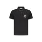 Trussardi Polo Maniche Corte Uomo Nera Stampa Logo Nero - foto prodotto