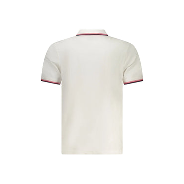 North Sails Polo Uomo Bianca Maniche Corte Contrasto Logo bianco - vista 2