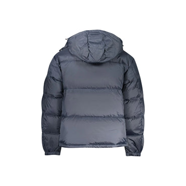 Tommy Hilfiger Giubbotto Uomo Blu Cappuccio Removibile Water Logo Giubbotti e Giacche - vista 2