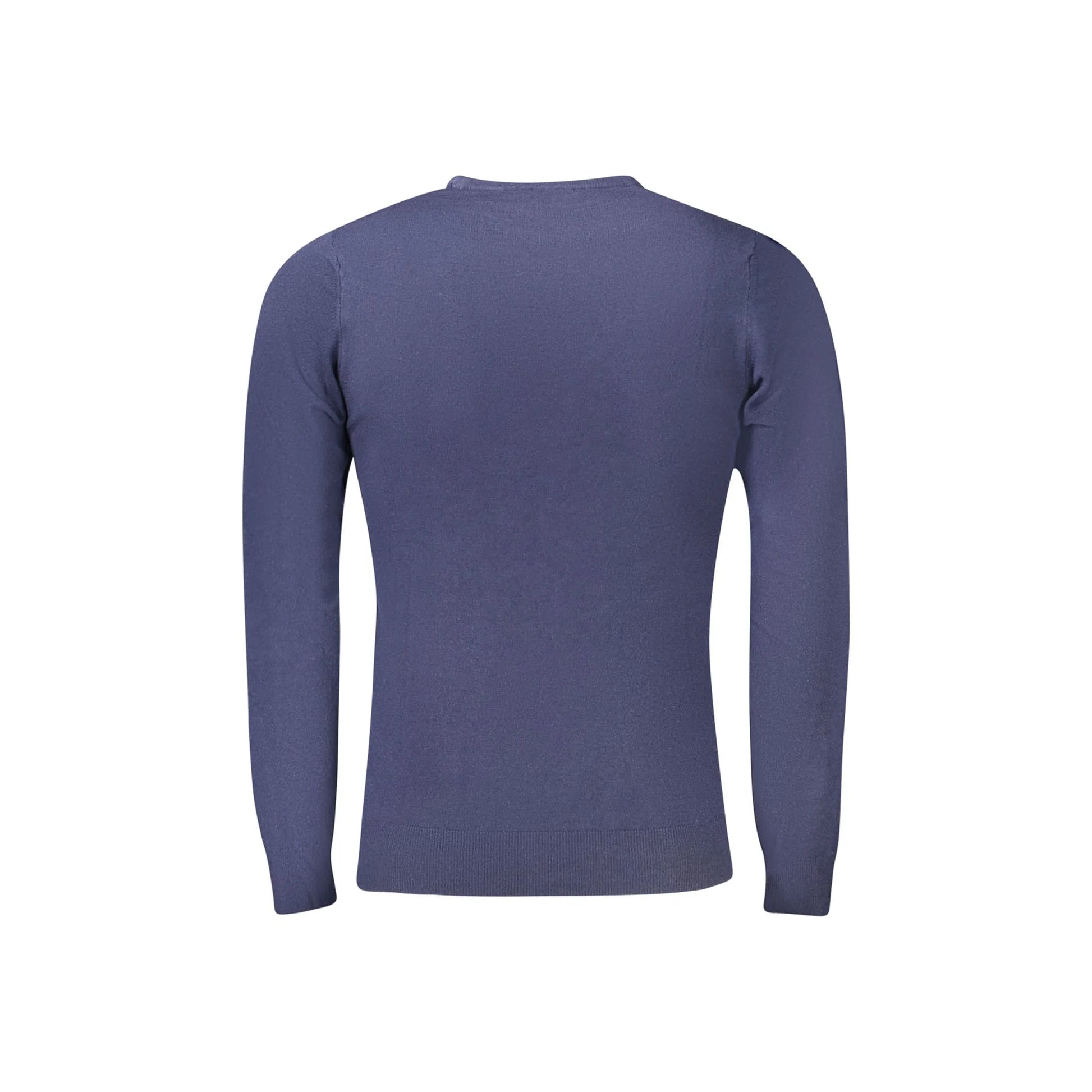 Cavalli Class Maglia Uomo Blu Girocollo con Logo Maglie - vista 2