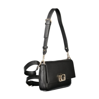 Guess Jeans Borsa a Tracolla Donna Nera Stampa Logo Borse nero - vista 3