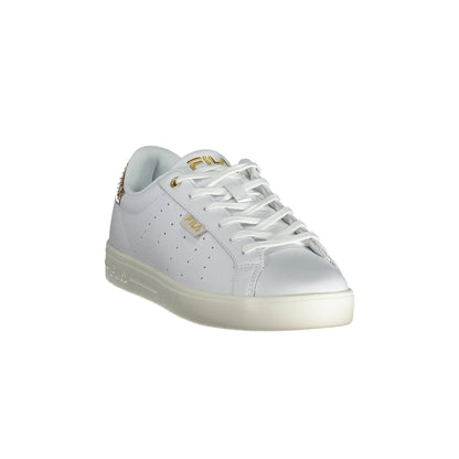 FILA Scarpe Sneakers Donna Bianche con Lacci e Logo bianco - vista 2