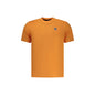 North Sails T-Shirt Uomo Arancione Girocollo Cotone Applicazione Logo - foto prodotto