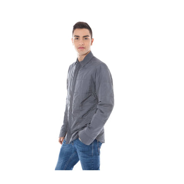 Calvin Klein Giubbotto Maniche Lunghe Uomo Grigio Zip Giubbotti e Giacche - vista 2