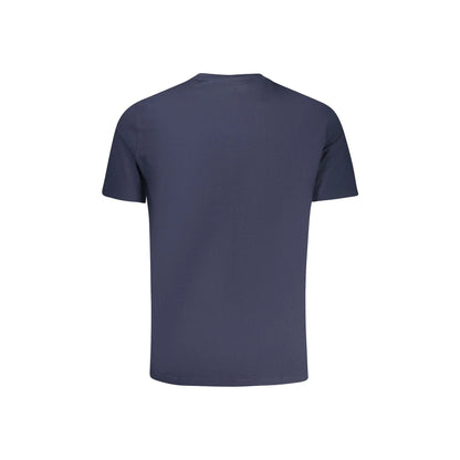Calvin Klein T-Shirt Uomo Maniche Corte Girocollo Cotone Logo Ricamato - vista 2