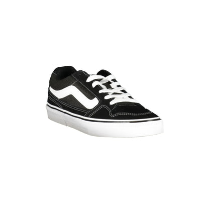VANS Scarpe Sportive Uomo Nere con Dettagli a Contrasto Sneakers nero - vista 2