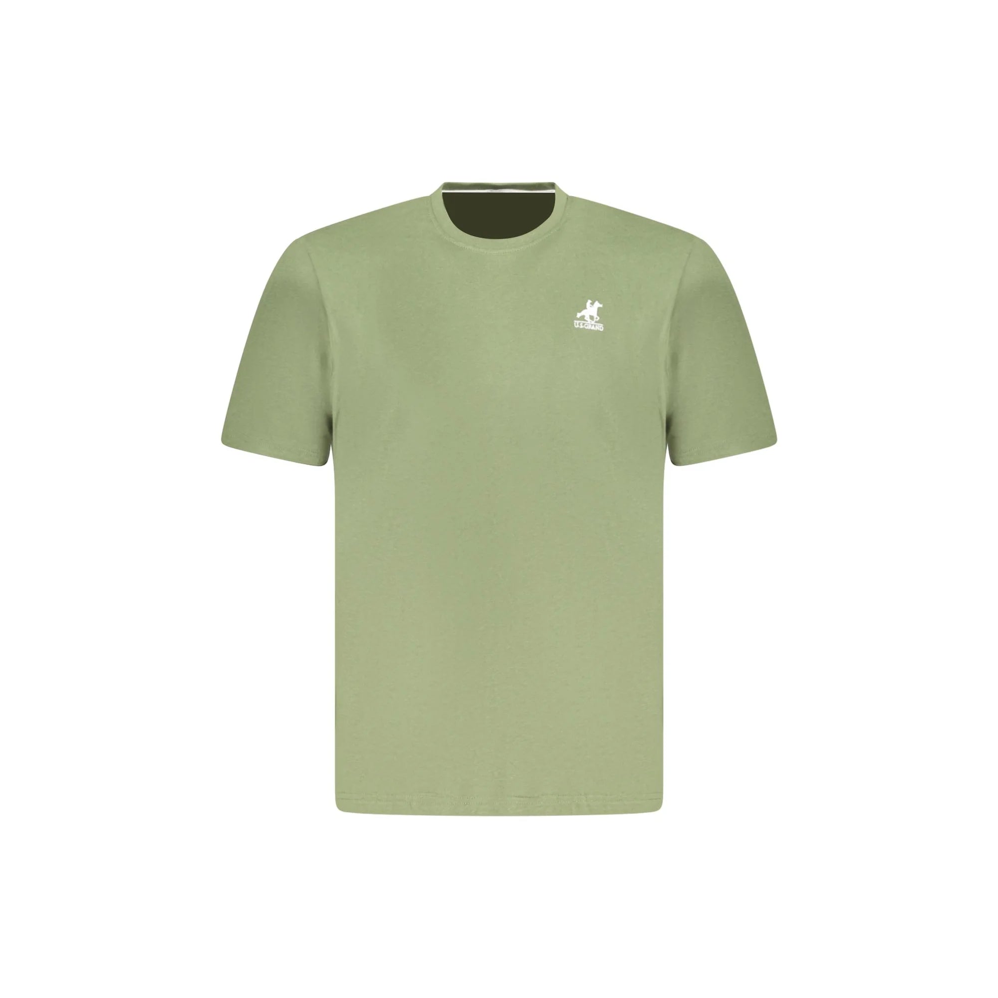 U.S. GRAND POLO T-SHIRT MANICHE CORTE UOMO VERDE