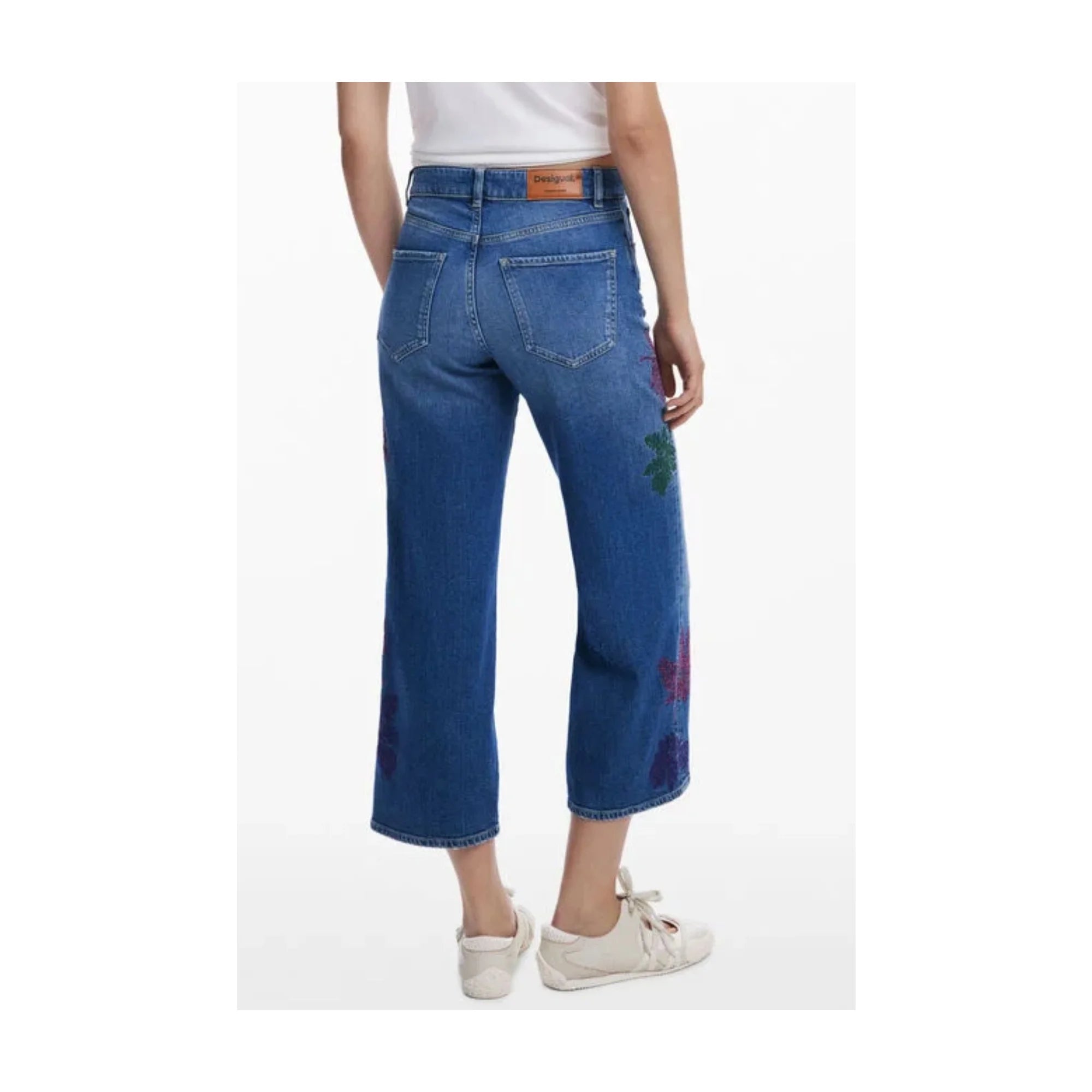 DESIGUAL JEANS DENIM DONNA AZZURRO
