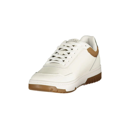 TOMMY HILFIGER Sneakers Sportiva Uomo Bianche con Lacci e Logo bianco - vista 3