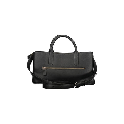 Guess Jeans Borsa a Tracolla Donna Nera Logo Borse nero - vista 2
