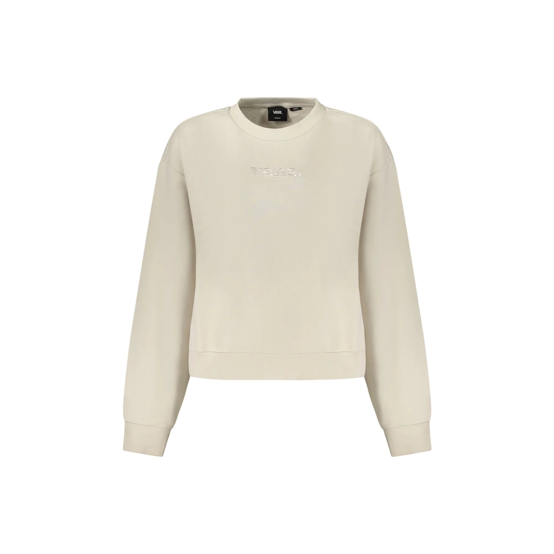 VANS FELPA SENZA ZIP DONNA BEIGE