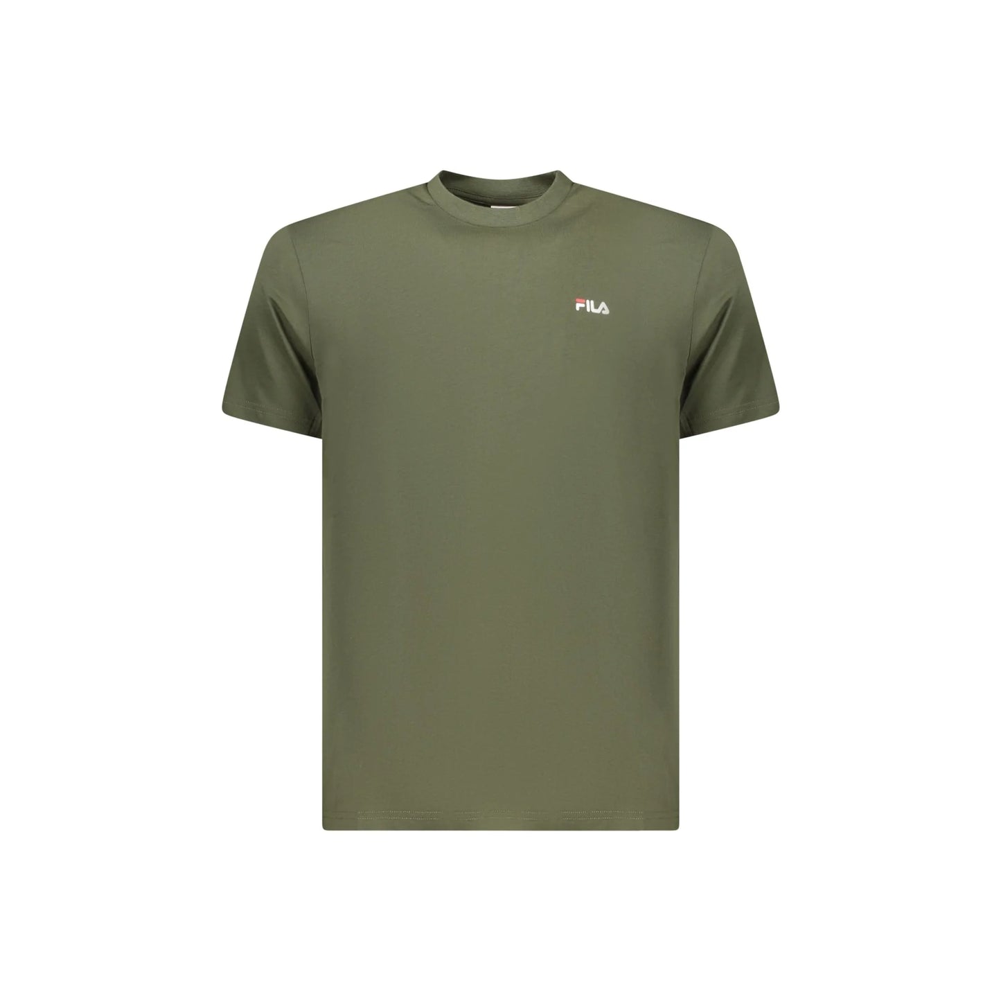 Fila T-Shirt Maniche Corte Uomo Verde Stampa Logo - foto prodotto