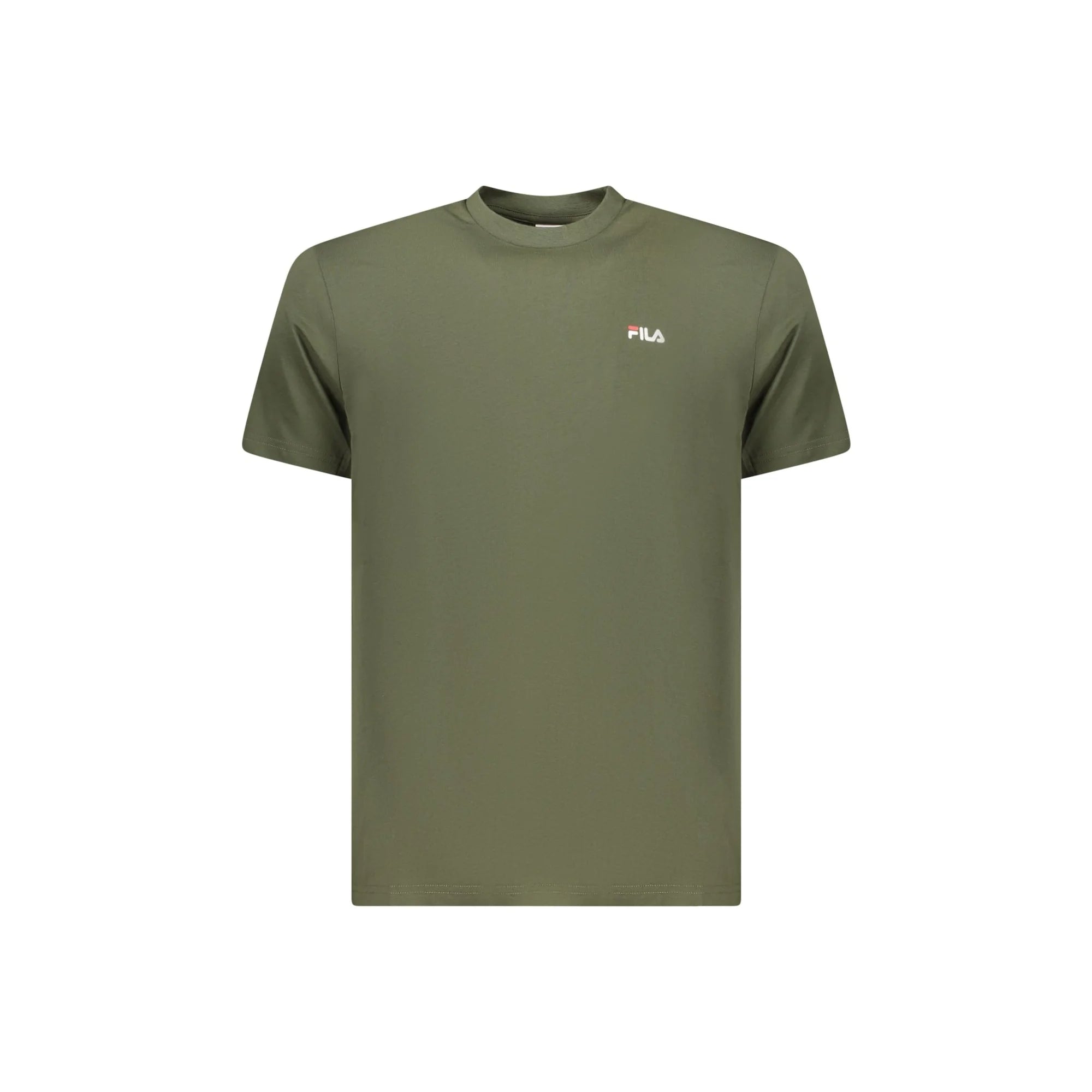 Fila T-Shirt Maniche Corte Uomo Verde Stampa Logo - foto prodotto