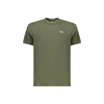 Fila T-Shirt Maniche Corte Uomo Verde Stampa Logo - foto prodotto