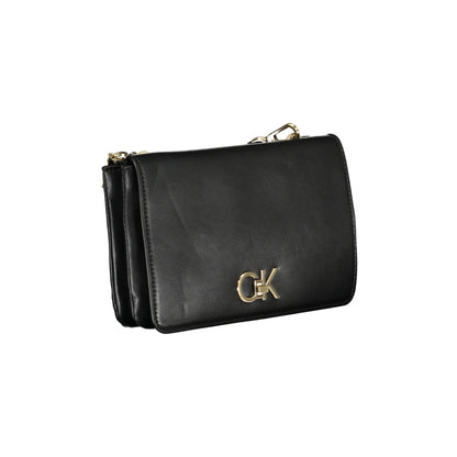 Calvin Klein Borsa a Tracolla Donna Nera Logo Borse nero - vista 3