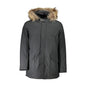 Woolrich Giubbotto Maniche Lunghe Uomo Grigio Cappuccio con Pelo Removibile Giubbotti e Giacche - foto prodotto