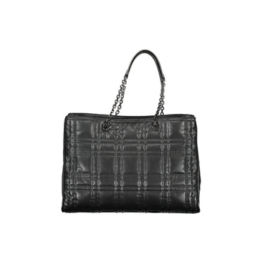 Calvin Klein Borsa a Spalla Donna Nera Logo Borse nero - vista 2