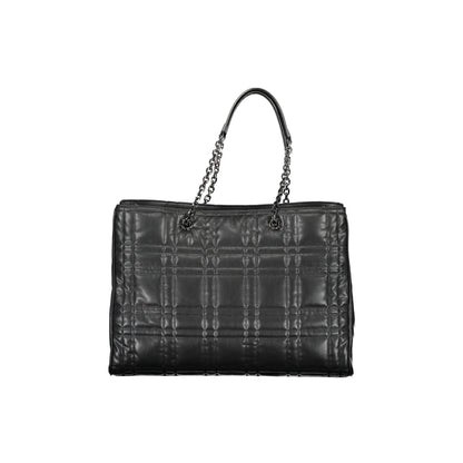 Calvin Klein Borsa a Spalla Donna Nera Logo Borse nero - vista 2