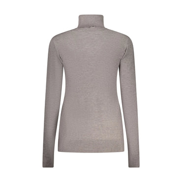 Norway 1963 Maglione Donna Grigio Dolce Vita Logo Maglie - vista 2