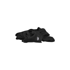 U.S. Polo Cachecol Homem Preto Logo