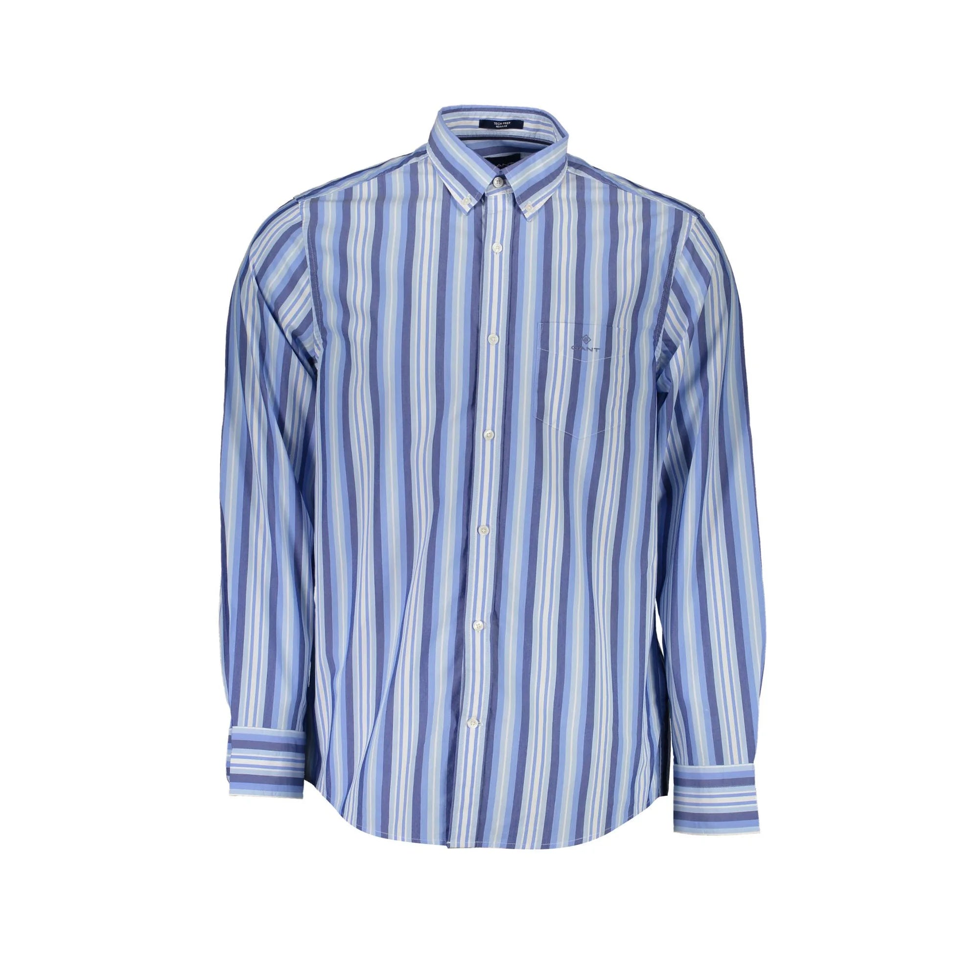 GANT CAMICIA MANICHE LUNGHE UOMO AZZURRO