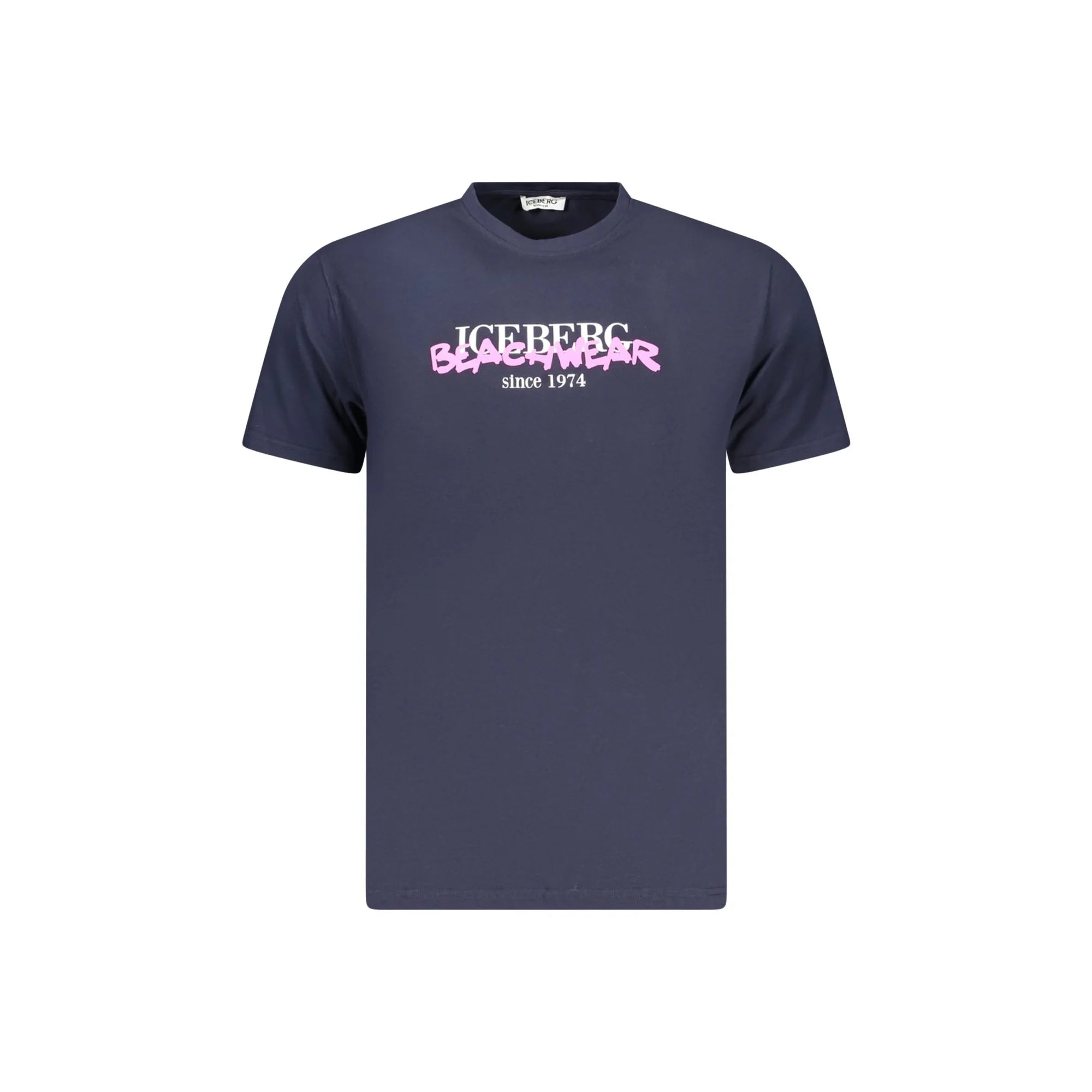 ICEBERG T-SHIRT MANICHE CORTE UOMO BLU