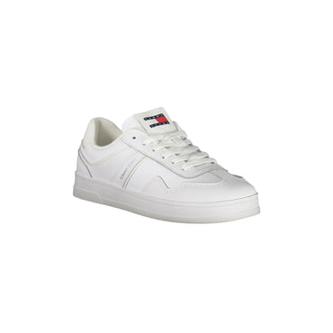 TOMMY HILFIGER Scarpe Sneakers Donna Bianche con Dettagli Ton sur Ton bianco - vista 2