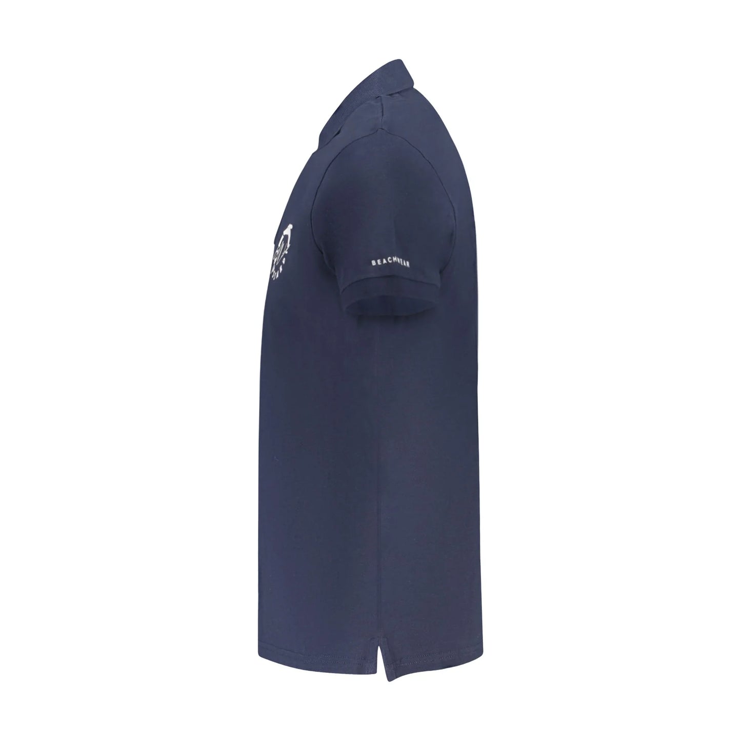 Trussardi Polo Maniche Corte Uomo Blu Stampa Logo - vista 3