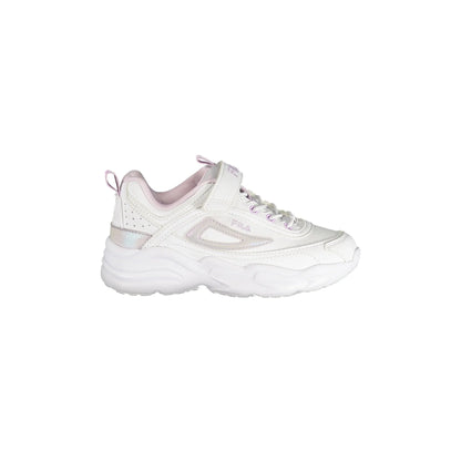 Fila Sneakers Bambina Bianche Sportive Strappo Logo unisex Bianco - foto prodotto