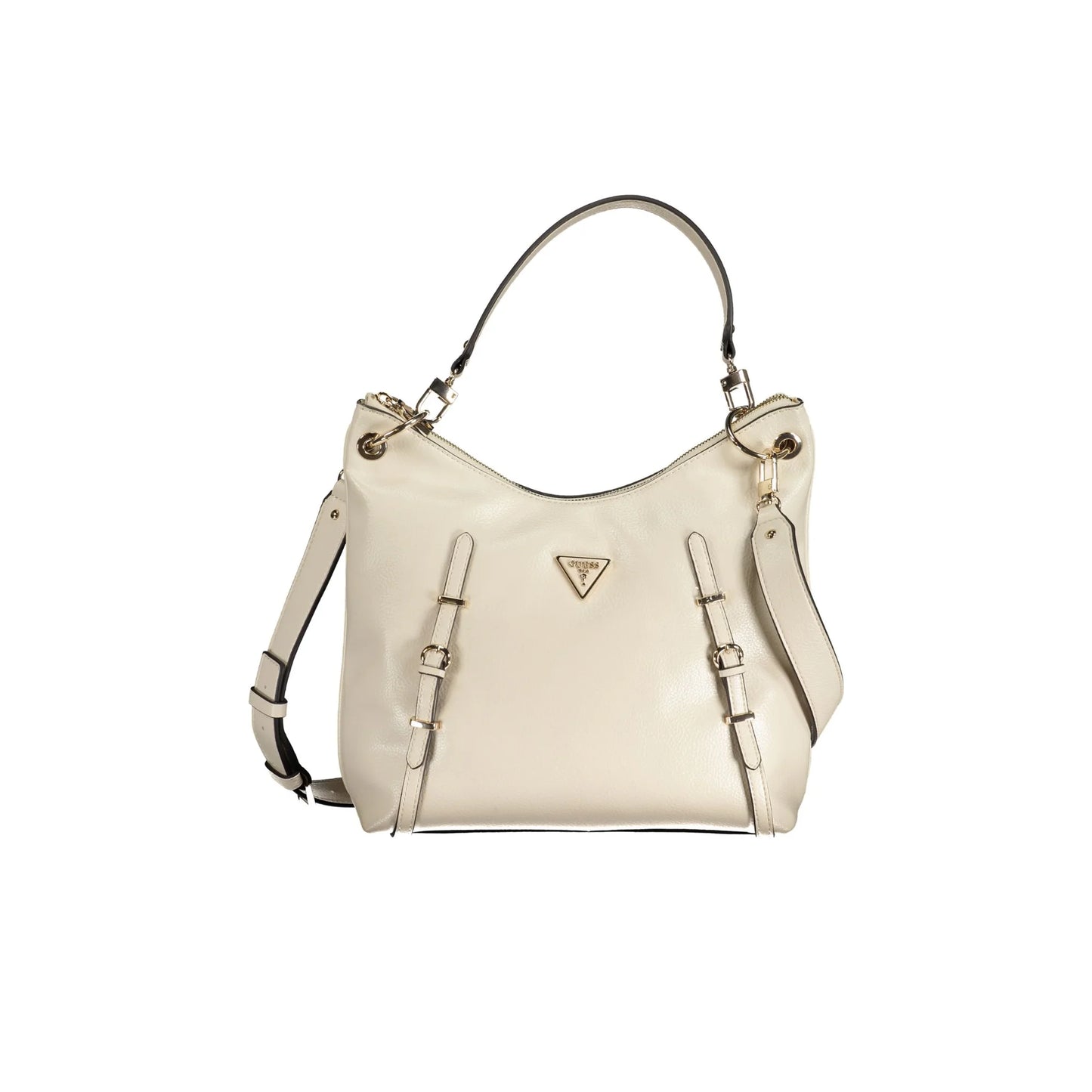 GUESS JEANS Borsa Donna a Spalla Levia Beige con Tracolla Removibile Borse - foto prodotto