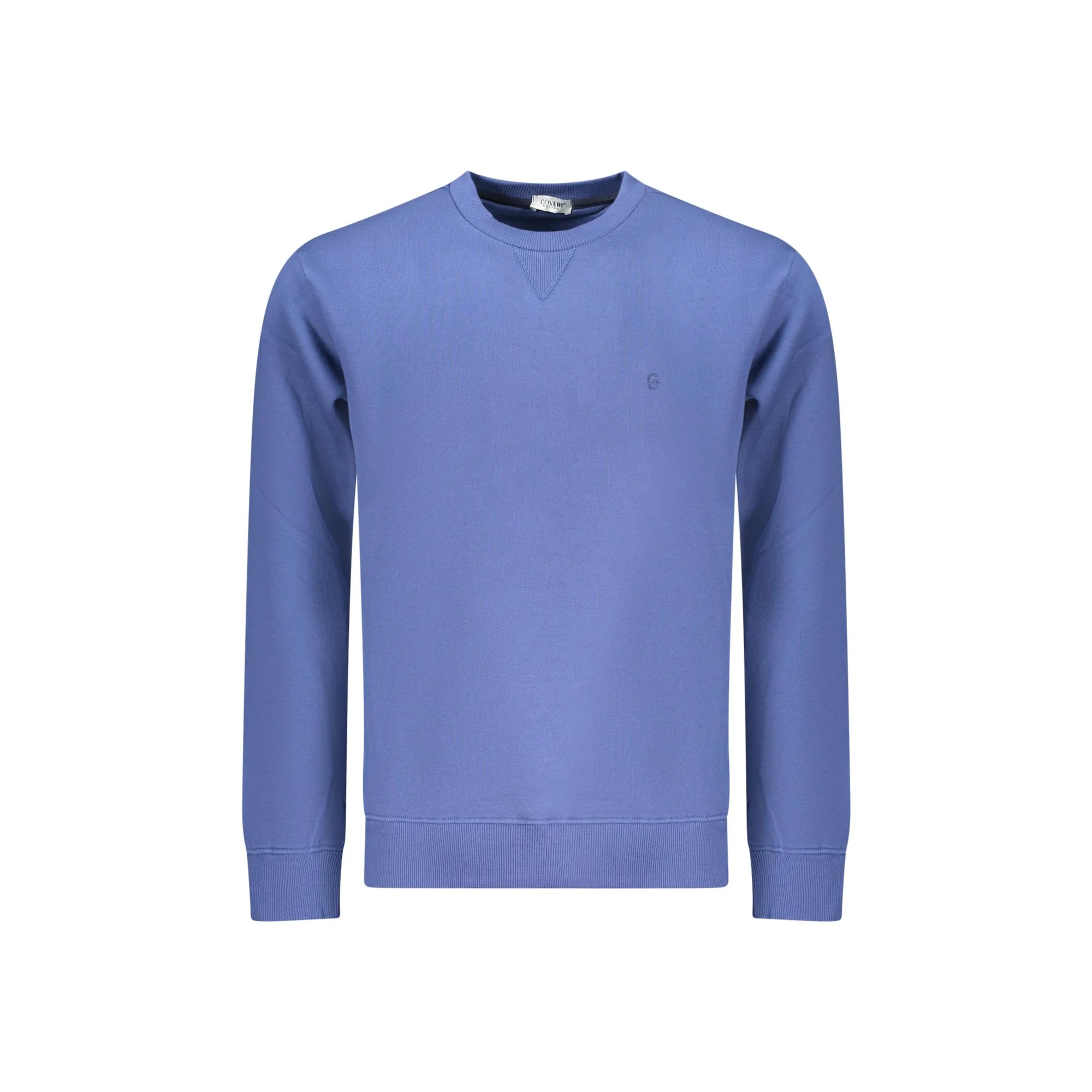 Coveri Moving Felpa Maniche Lunghe Uomo Blu Ricamo Felpe - foto prodotto