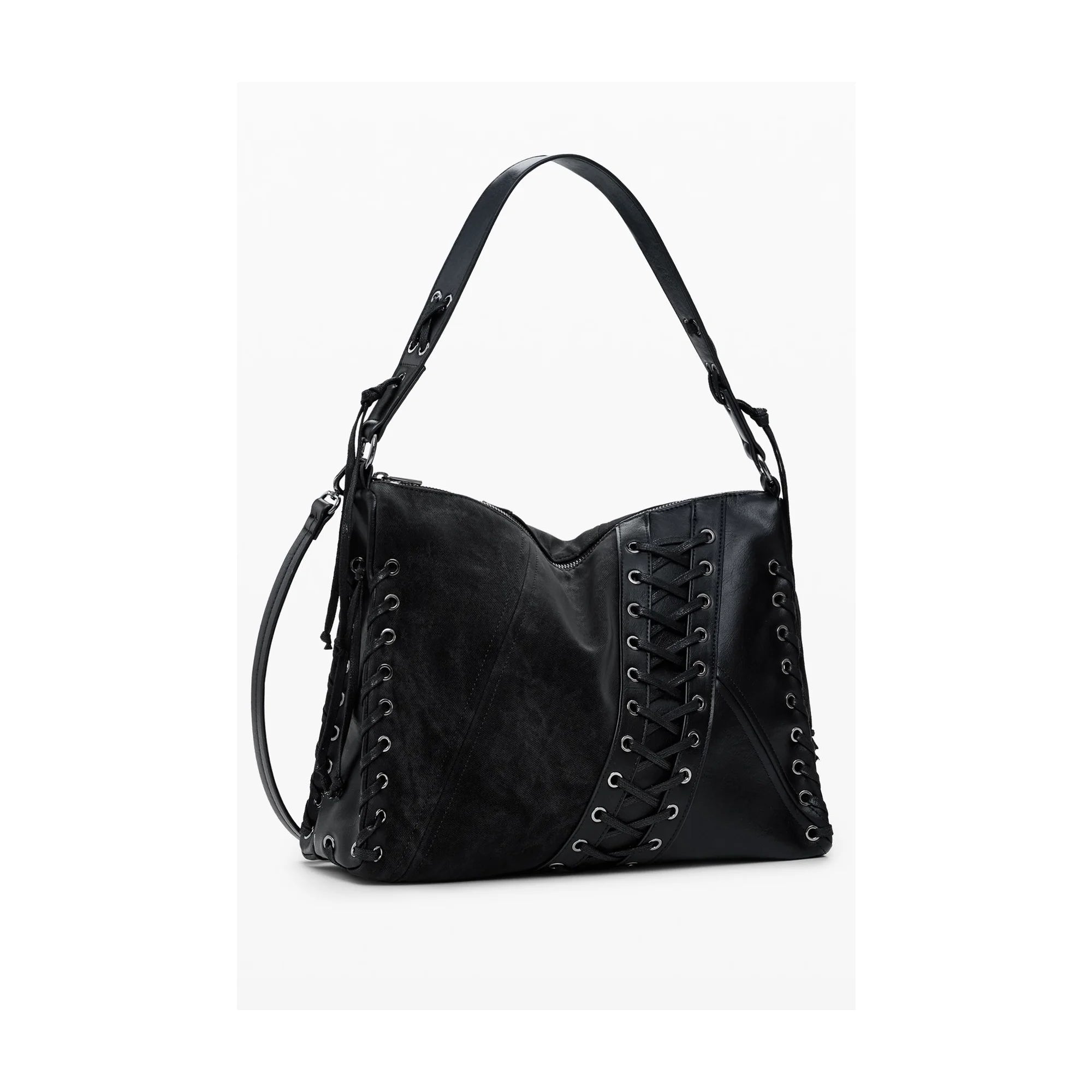 DESIGUAL BORSA DONNA NERO