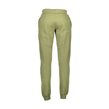 Sergio Tacchini Pantaloni Uomo Verde Ricamo - vista 2