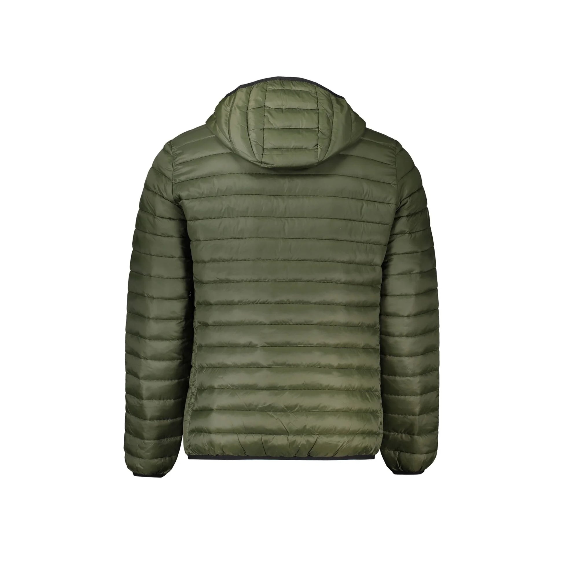 Cavalli Class Giubbotto Uomo Verde con Cappuccio e Imbottitura Leggera Giubbotti e Giacche - vista 2