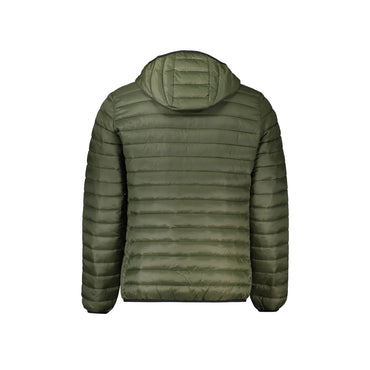 Cavalli Class Giubbotto Uomo Verde con Cappuccio e Imbottitura Leggera Giubbotti e Giacche - vista 2