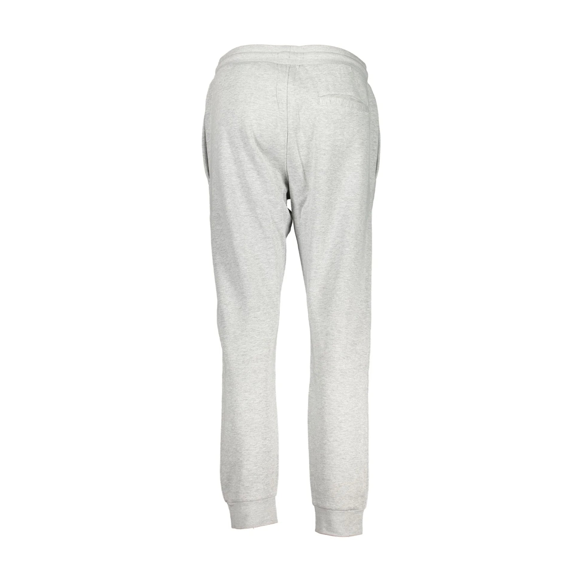 Cavalli Class Pantaloni Tuta Uomo Grigio Felpato Ricamo Logo donna - vista 2