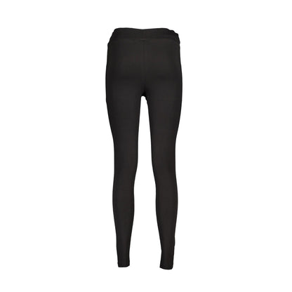 Fila Pantaloni Leggins Donna Nero Ricamo - vista 2