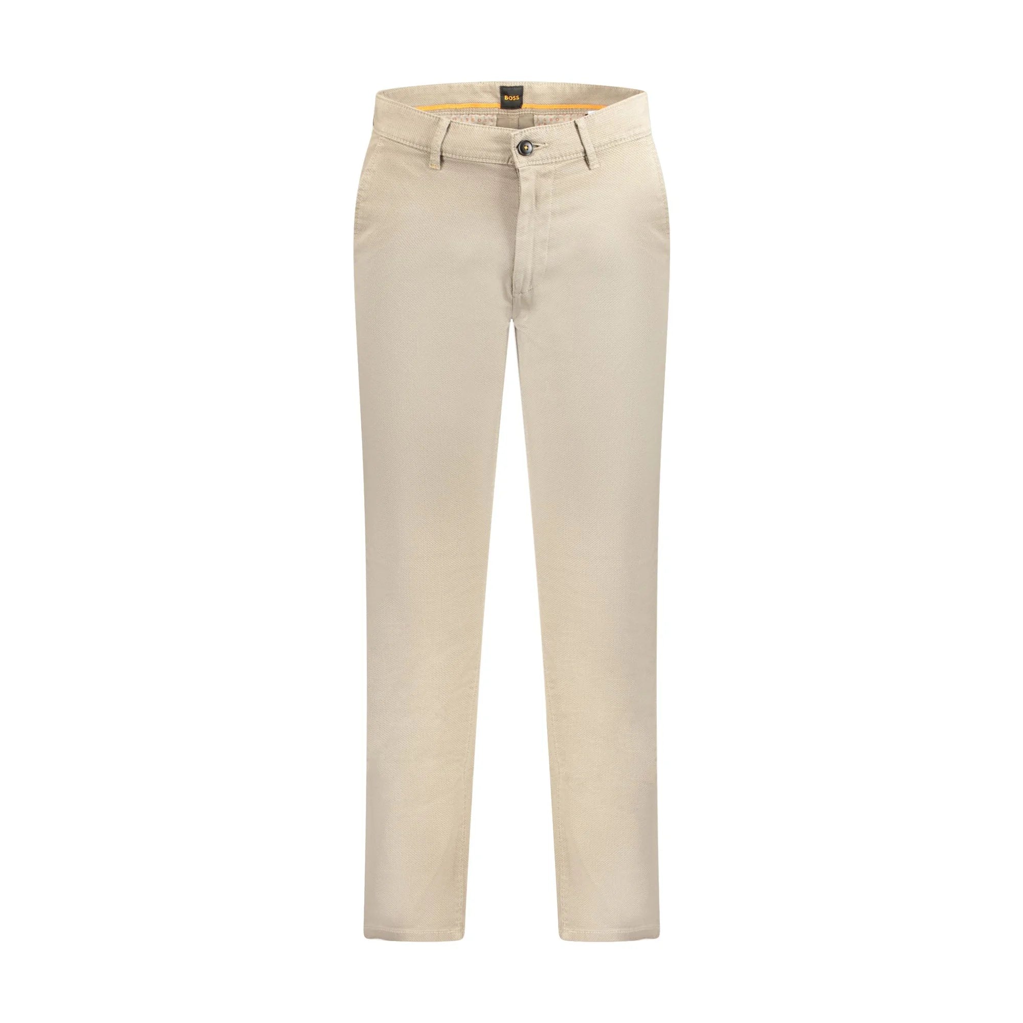 Boss Pantaloni Uomo Marrone Slim Fit Logo - foto prodotto