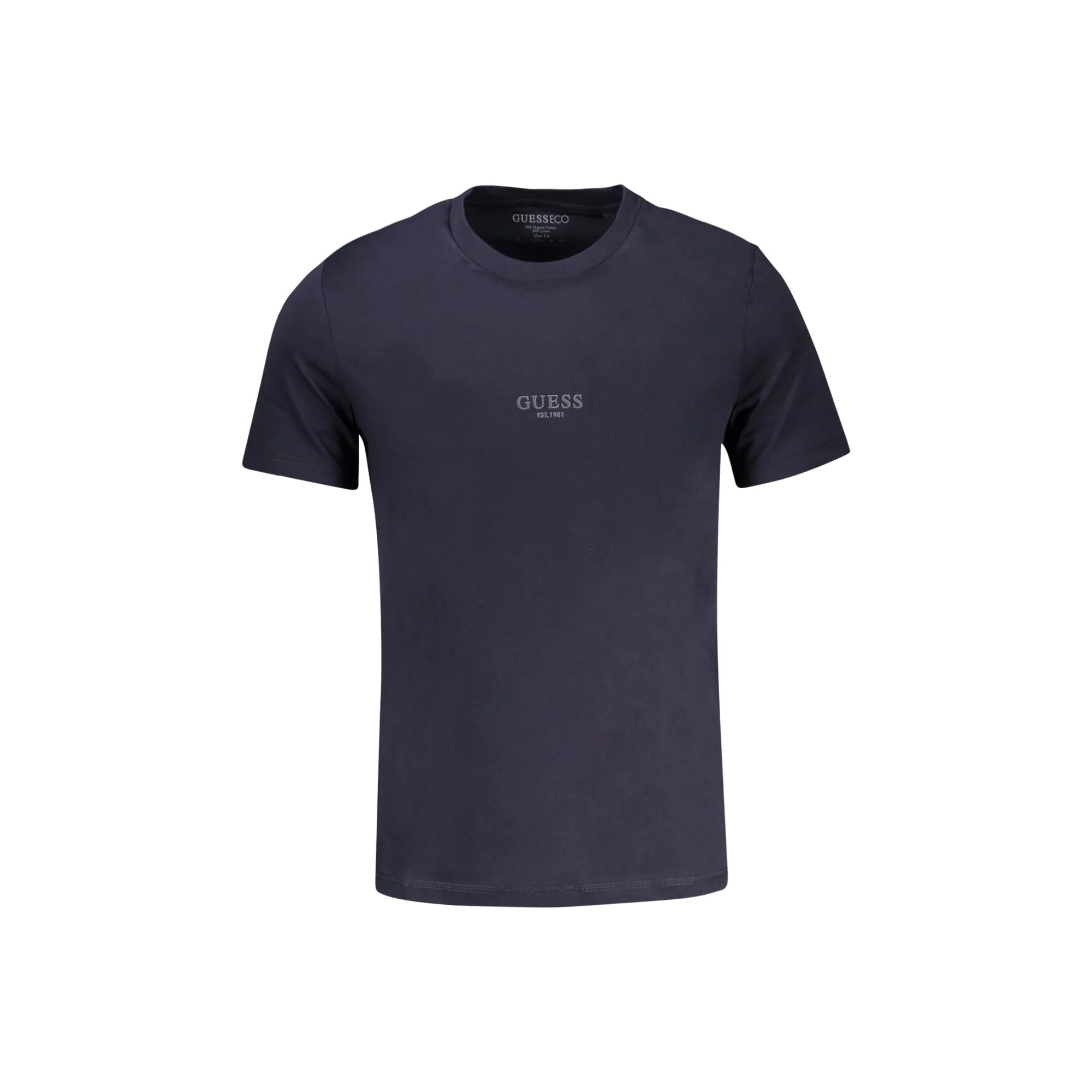 GUESS JEANS T-SHIRT MANICHE CORTE UOMO BLU
