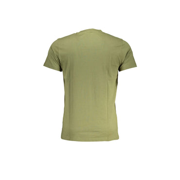 Cavalli Class T-Shirt Maniche Corte Uomo Verde Stampa - vista 2