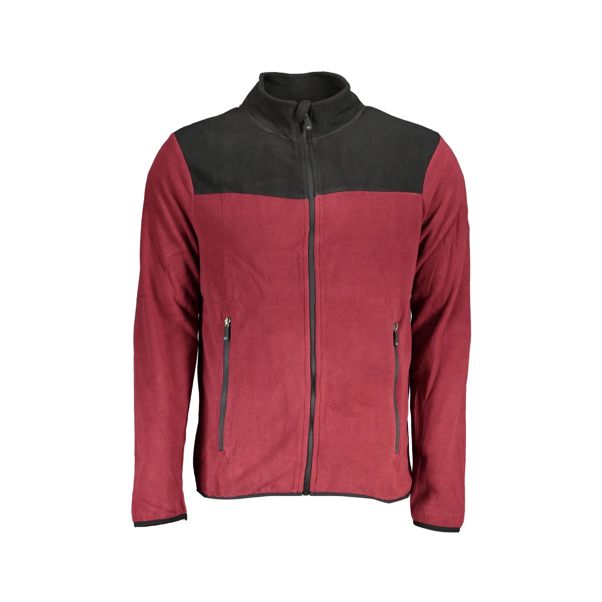 NORWAY 1963 FELPA CON ZIP UOMO VIOLA