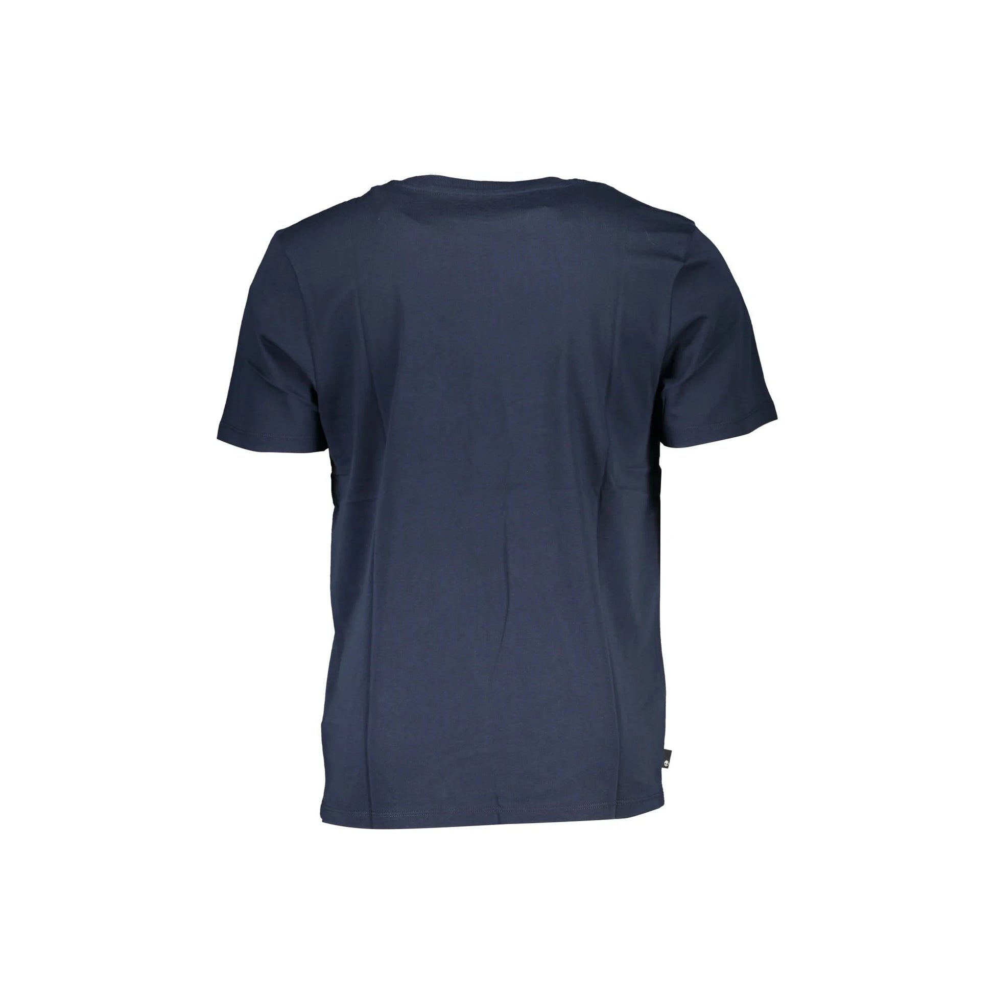 Timberland T-Shirt Maniche Corte Uomo Blu Stampa Logo - vista 2