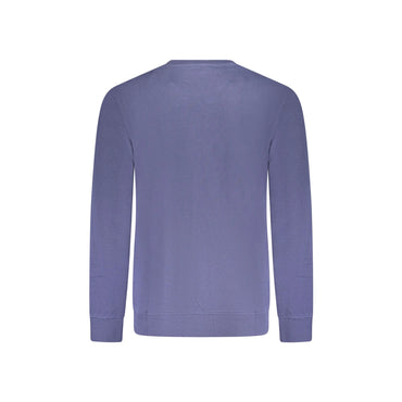Wrangler Felpa Maniche Lunghe Uomo Blu Stampa Logo Felpe - vista 2