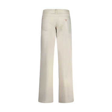 Guess Jeans Pantaloni Donna beige Logo - vista 2