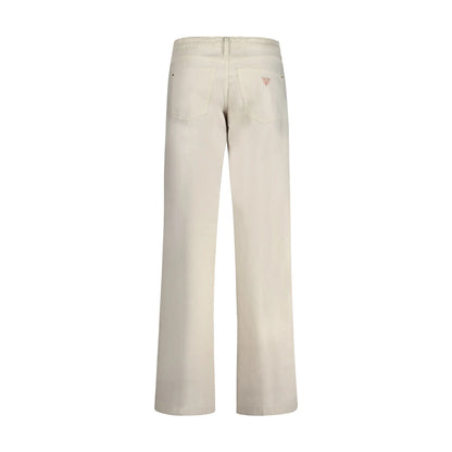 Guess Jeans Pantaloni Donna beige Logo - vista 2