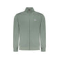 North Sails Felpa Uomo Zip Garzata Tasche Applicazione Logo Felpe Verde - foto prodotto