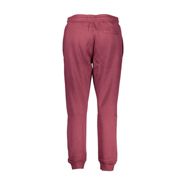 Cavalli Class Pantaloni Tuta Uomo Viola Felpato Ricamo Logo donna - vista 2